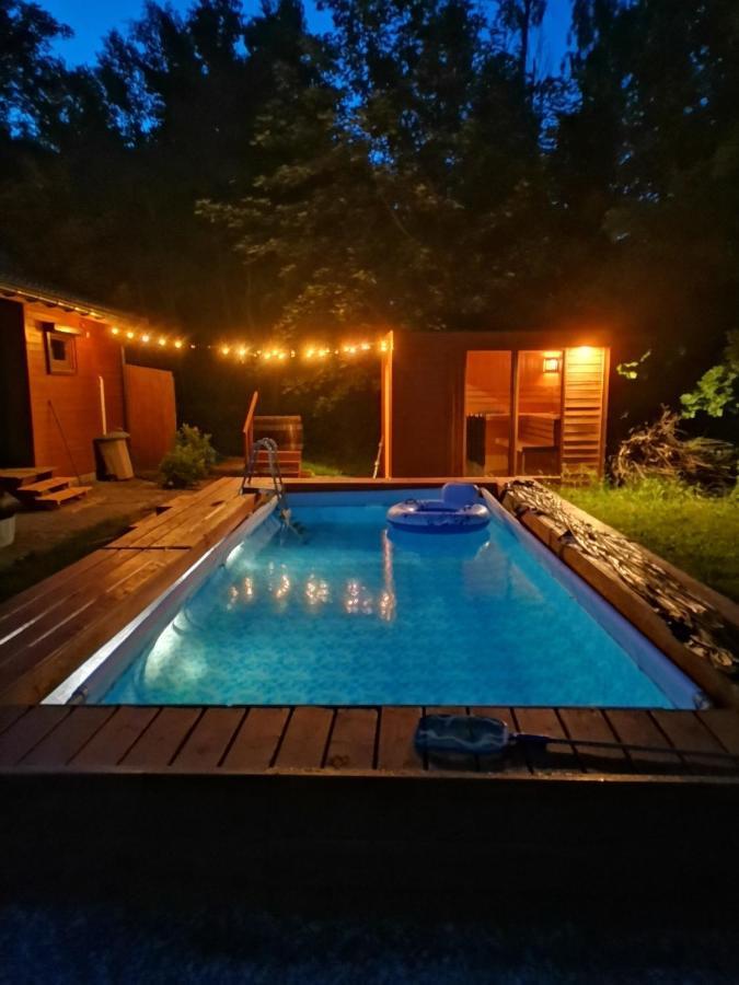 Dziki Zakatek Piskornia Dom Z Sauna Kültér fotó